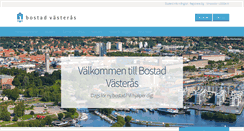 Desktop Screenshot of bostadvasteras.se